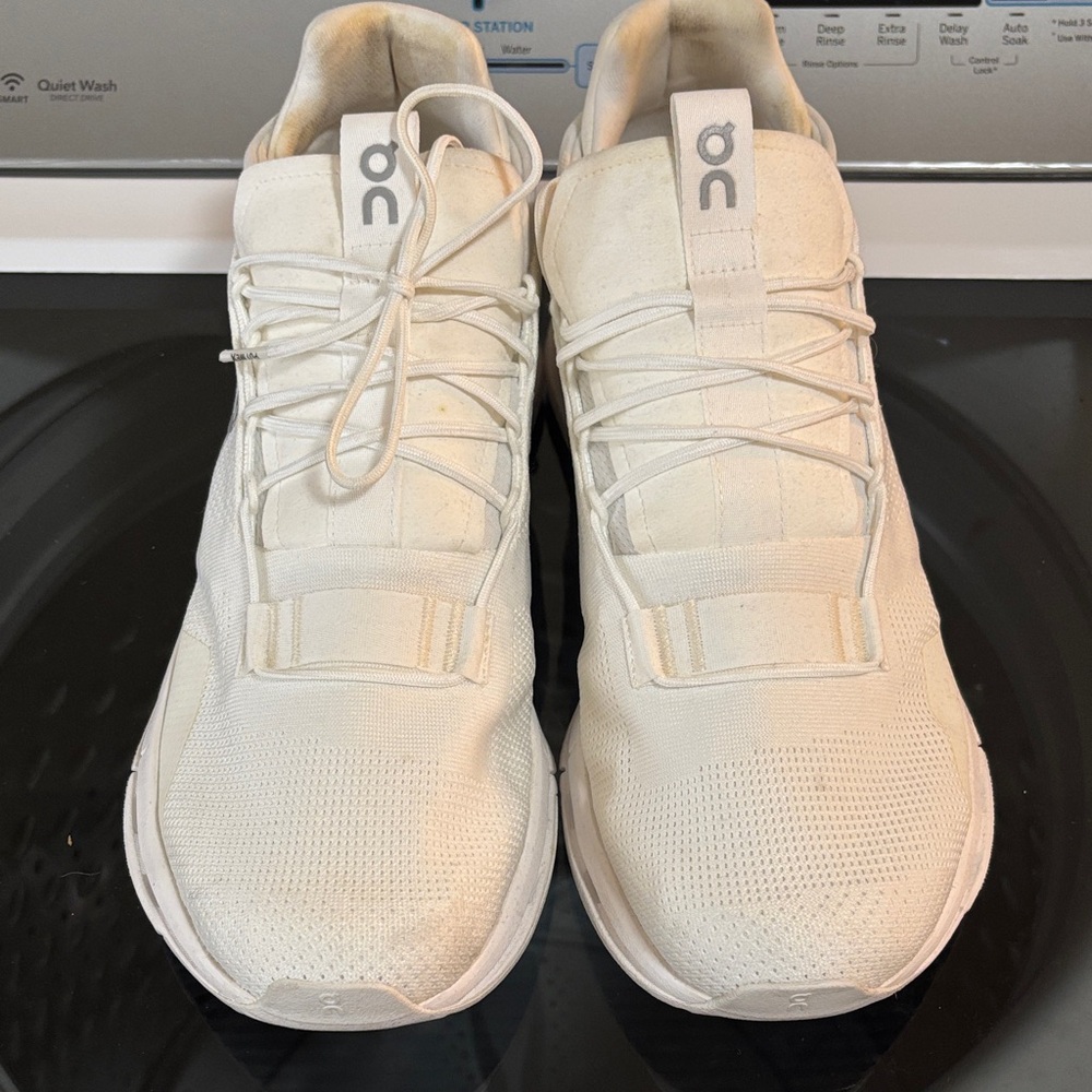 On Running Men's Cream Sneakers